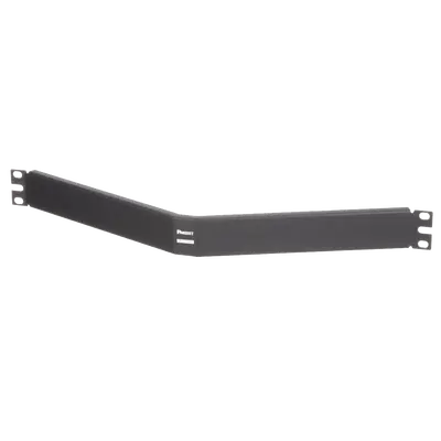 Tapa Ciega Para Rack Estándar de 19in, Angulado, de Acero, 1UR, Color Negro - imagen 3