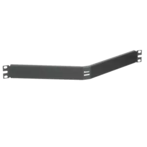 Tapa Ciega Para Rack Estándar de 19in, Angulado, de Acero, 1UR, Color Negro