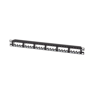 Panel de Parcheo Modular Mini-Com (Sin Conectores), Plano de Instalación al Ras, Sin Blindaje, de 24 Puertos, 1UR - imagen 3