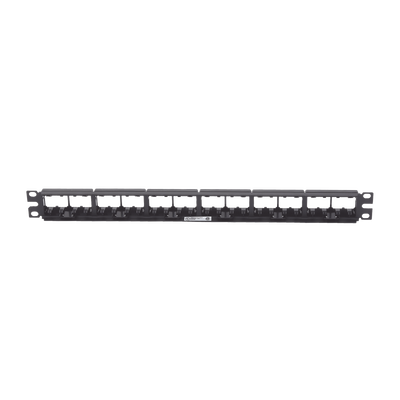 Panel de Parcheo Modular Mini-Com (Sin Conectores), Plano, Sin Blindaje, de 24 Puertos, 1UR - imagen 3