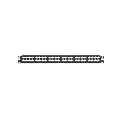 Panel de Parcheo Modular Mini-Com (Sin Conectores), Plano, Sin Blindaje, Alta Densidad, Identificación Pre-Impresa, de 48 Puertos, 1UR - imagen 1