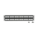 Panel de Parcheo Modular Mini-Com (Sin Conectores), Plano, Sin Blindaje, de 48 Puertos, 2 UR miniatura 4