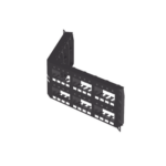 Panel de Parcheo Modular Mini-Com (Sin Conectores), Angulado Instalación la Ras, Sin Blindaje, de 48 Puertos, 2UR miniatura 3