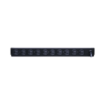 PDU Básico Para Distribución de Energía, Con 10 Tomas NEMA 5-15R Traseras, 1UR, 15 Amp, 120 Vca miniatura 1