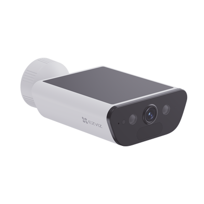 Camara de Bateria con Panel Solar Integrado / 4K Resolucion / WI-FI 6 / Vision Nocturna / Detección Humana y de Vehiculos / Batería de 10400 MAH / IP65 - imagen 2