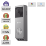 Doorbell de Batería Recargable con Transformador de 5Vcc o Panel Solar (Incluye Panel) / 3 megapíxel / Doble Lente / Protección IP65 / Audio de Dos Vías miniatura 5