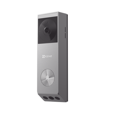 Doorbell de Batería Recargable con Transformador de 5Vcc o Panel Solar (Incluye Panel) / 3 megapíxel / Doble Lente / Protección IP65 / Audio de Dos Vías - imagen 1