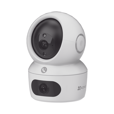 Cámara PT / Doble Lente (4 MP + 4MP) / 4 Megapíxel / Wi-Fi / IA Detección Humana / Visión Nocturna a Color / Audio Bidireccional / Doble Banda 2.4 / 5GHz / WiFi 6 / Uso en Interior / Vision Nocturna Inteligente (Color 27/4) - imagen 1