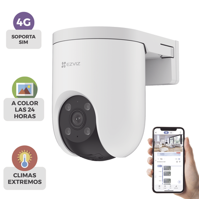 Cámara PT / 3 Megapixel / Lente 4 mm / Visión Nocturna a Color / 4G Multicarrier / Giro 360° / Audio de Dos Vías / Preset / Seguimiento inteligente / Detección Humana - imagen 1
