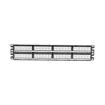 Panel de Parcheo de Impacto (110), Plano, Categoría 6A, de 48 Puertos, 2UR - imagen 4