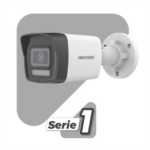 Bala IP 6 Megapixel / Lente 2.8 mm / Dual Light (30 mts IR + 30 mts Luz Blanca) / Micrófono Integrado / ACUSENSE Lite / Exterior IP67 / H.265 / PoE miniatura 2