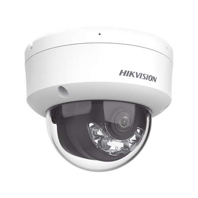 [Dual Light] Domo IP 2 Megapixel / Lente 2.8 mm / 30 mts IR + 30 mts Luz Blanca / Micrófono Integrado / Antivandálico IK08 / ACUSENSE Lite / Exterior IP67 / H.265 / PoE / ONVIF / Micro SD - imagen 2