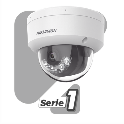 [Dual Light] Domo IP 2 Megapixel / Lente 2.8 mm / 30 mts IR + 30 mts Luz Blanca / Micrófono Integrado / Antivandálico IK08 / ACUSENSE Lite / Exterior IP67 / H.265 / PoE / ONVIF / Micro SD - imagen 4
