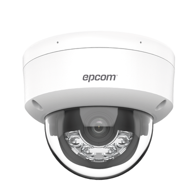Domo IP 4 Megapixel / Lente 2.8 mm / Dual Light (30 mts IR + 30 mts Luz Blanca) / Micrófono Integrado / Antivandálico IK08 / ACUSENSE Lite / Exterior IP67 / H.265 / PoE / ONVIF / Micro SD - imagen 5