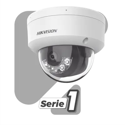 Domo IP 4 Megapixel / Lente 2.8 mm / Dual Light (30 mts IR + 30 mts Luz Blanca) / Micrófono Integrado / Antivandálico IK08 / ACUSENSE Lite / Exterior IP67 / H.265 / PoE / ONVIF / Micro SD - imagen 4