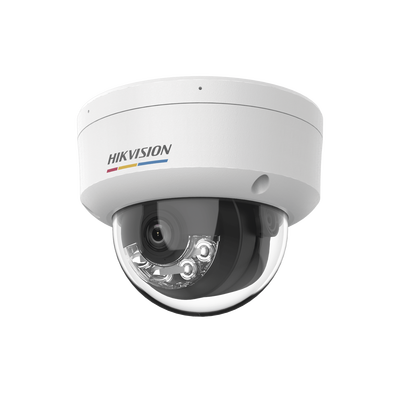 [ColorVu 3.0 + MD 3.0] Domo IP 4 Megapixel / Lente 2.8 mm / 30 mts IR + 30 mts Luz Blanca / Micrófono Integrado / ACUSENSE Lite / Exterior IP67 / IK08 / WDR 120 dB / PoE / Micro SD - imagen 1