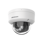 [Dual Light] Domo IP 8 Megapixel (4K) / Lente 2.8 mm / 30 mts IR + 30 mts Luz Blanca / Micrófono Integrado / IK08 / ACUSENSE Lite / Exterior IP67 / H.265 / PoE / ONVIF miniatura 1