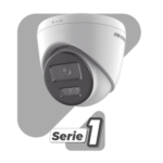 [Dual Light] Turret IP 6 Megapixel / Lente 2.8 mm / 30 mts IR + 30 mts Luz Blanca / Micrófono Integrado / ACUSENSE Lite / Exterior IP67 / H.265 / PoE / ONVIF / Micro SD miniatura 2