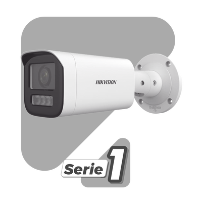 Bala IP 4 Megapíxel / Lente Motorizado 2.8 a 12 mm / Dual Light (50 mts IR + 50 mts Luz Blanca) / ACUSENSE Lite / Microfono Integrado / Exterior IP67 / WDR 120 dB / PoE / Micro SD / Alarmas I/O - imagen 2