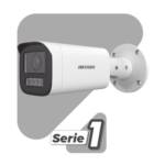 Bala IP 4 Megapíxel / Lente Mot. 2.8 a 12 mm / Dual Light (50 mts IR + 50 mts Luz Blanca) / ACUSENSE Lite / Audio de Dos Vías / Luz Intermitente y Alerta de Audio / Exterior IP67 / WDR 120 dB / PoE / Micro SD miniatura 2