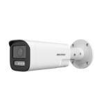 Bala IP 4 Megapíxel / Lente Mot. 2.8 a 12 mm / Dual Light (50 mts IR + 50 mts Luz Blanca) / ACUSENSE Lite / Audio de Dos Vías / Luz Intermitente y Alerta de Audio / Exterior IP67 / WDR 120 dB / PoE / Micro SD miniatura 1