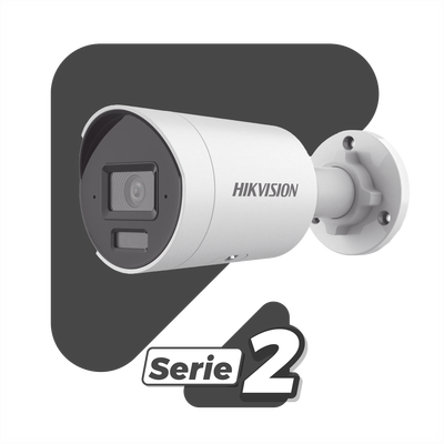 [Dual Light + 2 Micrófonos Integrados] Bala IP 2 Megapixel / Lente 2.8 mm / 40 mts Luz Blanca + 40 mts IR / ACUSENSE / Exterior IP67 / WDR 120 dB / PoE  / Micro SD / Metal / ACUSEARCH - imagen 2