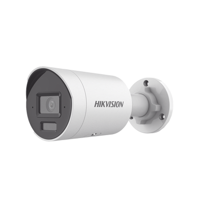 [Dual Light + 2 Micrófonos Integrados] Bala IP 8 Megapixel (4K) / Lente 2.8 mm / 40 mts Luz Blanca + 40 mts IR / ACUSENSE / Exterior IP67 / WDR 120 dB / PoE / Micro SD / Metal / ACUSEARCH - imagen 1