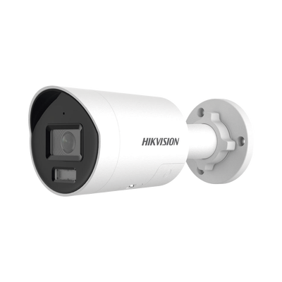 [Dual Light + ColorVu 3.0 + HikAI] Bala IP 8 Megapixel / Lente 2.8 mm / 40 mts IR + Luz Blanca / 2 Microfonos Integrados / Exterior IP67 / Estrobo Luz Blanca /  WDR 130 dB / ACUSENSE 3.0 / Metal / NEMA 4X / ACUSEARCH - imagen 1