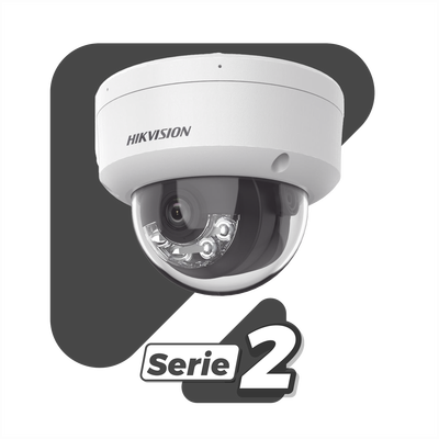 [Dual Light + 2 Micrófonos Integrados] Domo IP 2 Megapixel / Lente 2.8 mm / 30 mts Luz Blanca + 30 mts IR / ACUSENSE / Exterior IP67 / IK10 / WDR 120 dB / PoE / ONVIF / Micro SD / Metal / ACUSEARCH - imagen 2