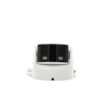 [FlexVu] [PROTECCIÓN ACTIVA] Turret IP Panorámica 4 Megapíxel / 2 Lentes 2.8 mm (180°) / Imagen a Color 24/7 (ColorVu) / PoE / WDR 130° / IP67 / ACUSENSE / Luz Estroboscópica y Alarma Audible / 30 mts Luz Blanca / Mic miniatura 3