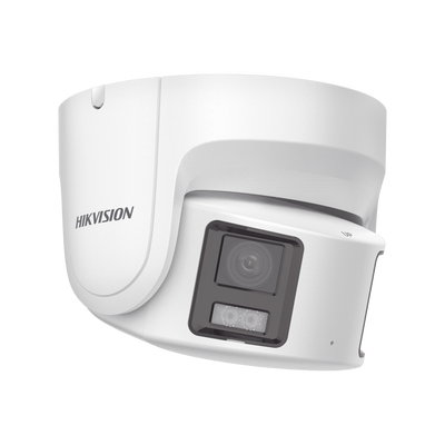 [PROTECCIÓN ACTIVA] Turret IP Panorámica 8 Megapíxel / 2 Lentes 4 mm (180°) / Imagen a Color 24/7 (ColorVu) / PoE / WDR 130° / IP67 / ACUSENSE / Luz Estroboscópica y Alarma Audible / 30 mts Luz Blanca / Micro SD - imagen 3