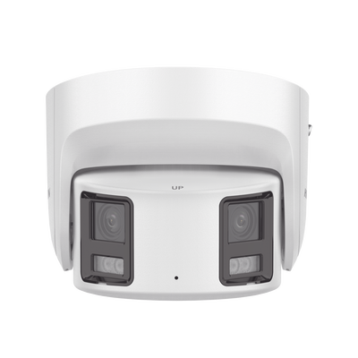 [PROTECCIÓN ACTIVA] Turret IP Panorámica 8 Megapíxel / 2 Lentes 4 mm (180°) / Imagen a Color 24/7 (ColorVu) / PoE / WDR 130° / IP67 / ACUSENSE / Luz Estroboscópica y Alarma Audible / 30 mts Luz Blanca / Micro SD - imagen 4