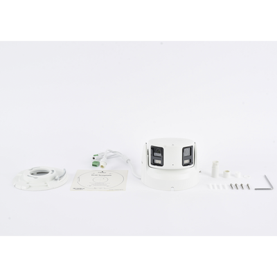 [PROTECCIÓN ACTIVA] Turret IP Panorámica 8 Megapíxel / 2 Lentes 4 mm (180°) / Imagen a Color 24/7 (ColorVu) / PoE / WDR 130° / IP67 / ACUSENSE / Luz Estroboscópica y Alarma Audible / 30 mts Luz Blanca / Micro SD - imagen 5