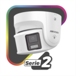[PROTECCIÓN ACTIVA] Turret IP Panorámica 8 Megapíxel / 2 Lentes 4 mm (180°) / Imagen a Color 24/7 (ColorVu) / PoE / WDR 130° / IP67 / ACUSENSE / Luz Estroboscópica y Alarma Audible / 30 mts Luz Blanca / Micro SD miniatura 2