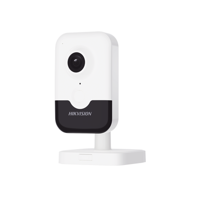 Cubo IP de 2 Megapixel / Lente 2.8 mm / WiFi / H.265+ / 10 mts IR EXIR / Micrófono y Bocina Integrada (Audio de Dos Vías) / ACUSENSE Lite / Interior / Se Conecta Directo a la App Hik-Connect / Micro SD / dWDR / PoE - imagen 1