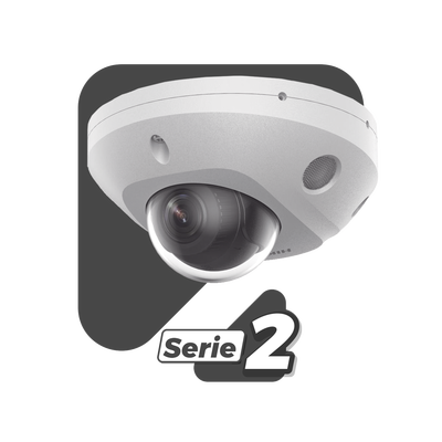 [Dual Light + 2 Micrófonos Integrados] Mini Domo IP 4 Megapixel / Lente 2.8 mm / 30 mts Luz Blanca + 30 mts IR / ACUSENSE / Exterior IP67 / IK08 / WDR 120 dB / PoE / ONVIF / MicroSD / ACUSEARCH - imagen 2