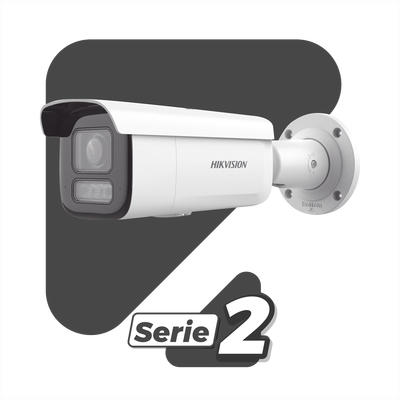 [Dual Light + 2 Micrófonos Integrados] Bala IP 4 Megapixel / Lente Mot. 2.8 a 12 mm / 60 mts Luz Blanca + 60 mts IR / ACUSENSE / Exterior IP67 / IK10 / WDR 120 dB / PoE+ / ONVIF / Alarmas I/O / Micro SD / Metal / ACUSEARCH - imagen 2