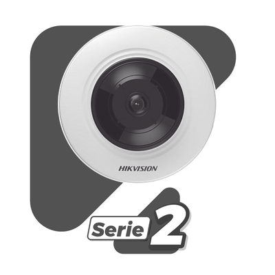 Mini Fisheye IP 5 Megapixel / Panorámica 180° – 360° / Microfono Integrado / 8 mts IR / Uso en Interior / PoE / Múltiples Vistas por iVMS-4200 / Alarmas I/O / Micro SD - imagen 6