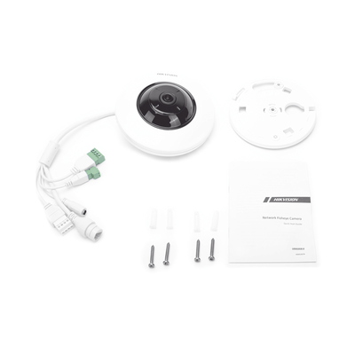 Mini Fisheye IP 5 Megapixel / Panorámica 180° – 360° / Microfono Integrado / 8 mts IR / Uso en Interior / PoE / Múltiples Vistas por iVMS-4200 / Alarmas I/O / Micro SD - imagen 8