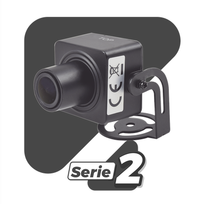 Cámara Oculta IP 2 Megapixel / Lente 2.8 mm / H.265+ / Interior / WDR / 12 Vcc / Ultra Baja Iluminación / Entrada de Audio - imagen 2