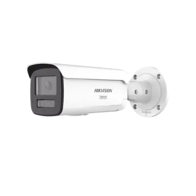 [Dual Light + ColorVu 3.0 + HikAI] Bala IP 4 Megapixel / Lente 4 mm / 60 mts IR + Luz Blanca / Exterior IP67 / Estrobo Luz Blanca / WDR 130 dB / ACUSENSE 3.0 / Metal / NEMA 4X / ACUSEARCH - imagen 1