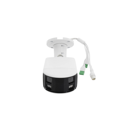 [FlexVu] [PROTECCIÓN ACTIVA] Bala IP Panorámica 8 Megapixel (4K) / 2 Lentes 4 mm (180°) / Imagen a Color 24/7 (ColorVu) / PoE / WDR 130° / IP67 / ACUSENSE / Luz Estroboscópica y Alarma Audible / 40 mts Luz Blanca / Micro SD - imagen 8