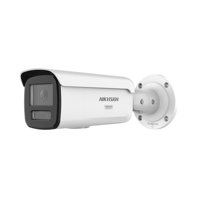 [Dual Light + ColorVu 3.0 + HikAI] Bala IP 8 Megapixel / Lente 4 mm / 60 mts IR + Luz Blanca / Exterior IP67 / WDR 130 dB / ACUSENSE 3.0 / Metal / NEMA 4X / ACUSEARCH - imagen 1