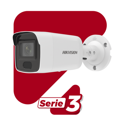 Bala IP 8 Megapixel / Lente 2.8 mm / 40 mts IR / Exterior IP67 / PoE / DARKFIGHTER / Alarmas y Audio I/O / ONVIF / Micro SD / 4 Analíticos: AcuSense, Deteccion Facial, Conteo de Personas por Cruce y Zona - imagen 4