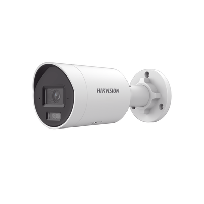 Bala IP 8 Megapixel (4K) / Imagen a Color 24/7 / Lente 2.8 mm / Luz Blanca 40 mts / Exterior IP67 / WDR 130 dB / Entrada y Salida de Audio y Alarma / Captura Facial / ONVIF / Micro SD / Micrófono Integrado - imagen 1