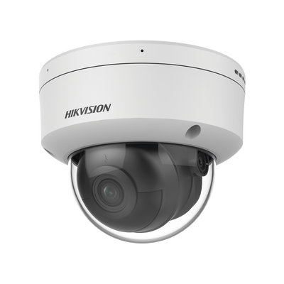 Domo IP 6 Megapixel / Lente 2.8 mm / 40 mts IR / Exterior IP67 / IK10 / Microfono Integrado / DARKFIGHTER / Audio y Alarma I/O / PoE / ONVIF / Micro SD / 4 Analíticos: AcuSense, Deteccion Facial, Conteo de Personas por Cruce y Zona - imagen 1