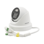 Turret IP 4 Megapixel / Imagen a color 24/7 / Lente 4 mm / Luz Blanca 40 mts / Exterior IP67 / Micrófono Integrado / WDR 120 dB / Audio y Alarma / Onvif / MicroSD miniatura 3
