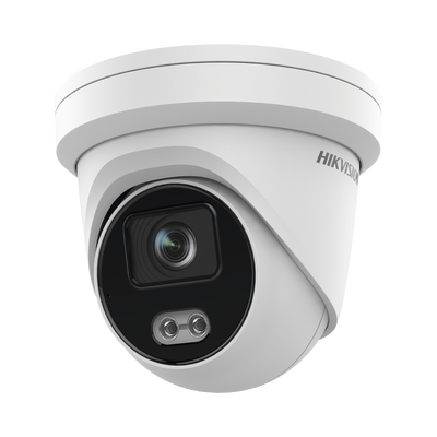 Turret IP 4 Megapixel / Imagen a color 24/7 / Lente 4 mm / Luz Blanca 40 mts / Exterior IP67 / Micrófono Integrado / WDR 120 dB / Audio y Alarma / Onvif / MicroSD - imagen 1