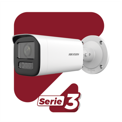 Bala IP 4 Megapíxel / Lente Motorizado 2.7 a 13.5 mm / Dual Light (50 mts IR + 50 mts Luz Blanca)   / Exterior IP67 / WDR 120 dB / PoE  / Micro SD - imagen 2