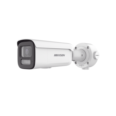 Bala IP 4 Megapixel / ColorVu / Lente 2.7 – 13.5 mm / Luz Blanca 60 mts / WDR 130 dB / Exterior IP67 / IK10 / Captura Facial / Conteo de Personas / Videoanaliticos / AcuSense - imagen 1